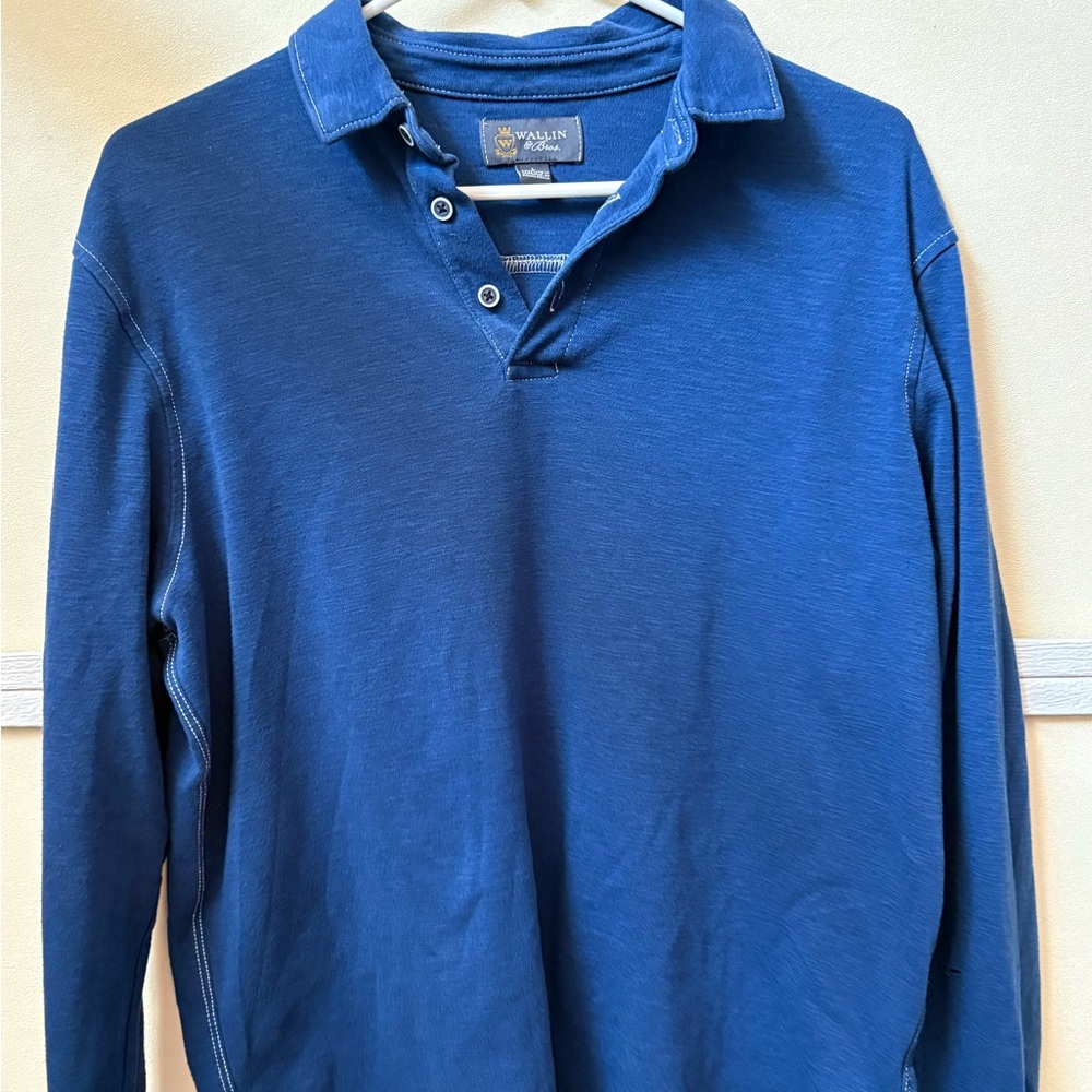 Vibrant Blue Polo Shirt by [Brand]